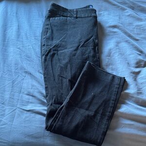 NWOT Old Navy Pixie Mid Rise Black Dress Pants
